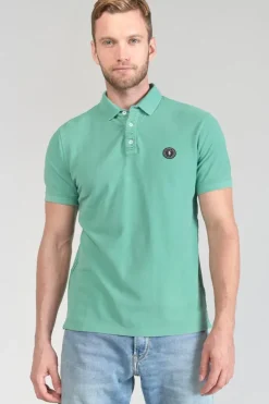 Homme Le Temps des Cerises T-Shirts & Polos-Polo Dylon Vert D'Eau