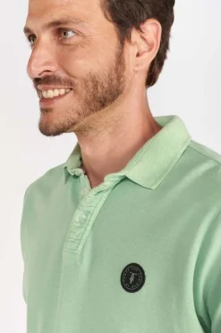 Homme Le Temps des Cerises T-Shirts & Polos-Polo Dylon Vert Menthe