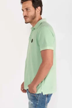Homme Le Temps des Cerises T-Shirts & Polos-Polo Dylon Vert Menthe