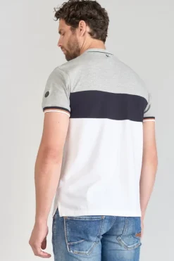 Homme Le Temps des Cerises T-Shirts & Polos-Polo Leos Tricolore