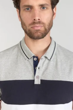 Homme Le Temps des Cerises T-Shirts & Polos-Polo Leos Tricolore