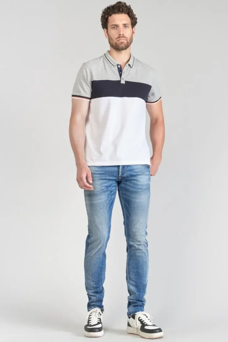 Homme Le Temps des Cerises T-Shirts & Polos-Polo Leos Tricolore