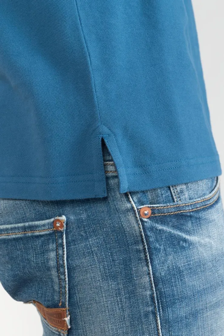 Homme Le Temps des Cerises T-Shirts & Polos-Polo Mota Bleu Petrole