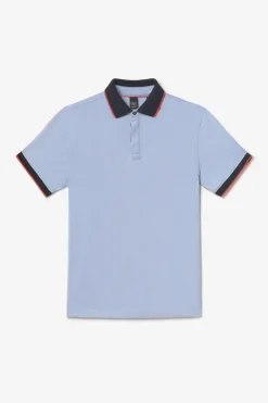 Homme Le Temps des Cerises T-Shirts & Polos-Polo Orias Bleu Ciel