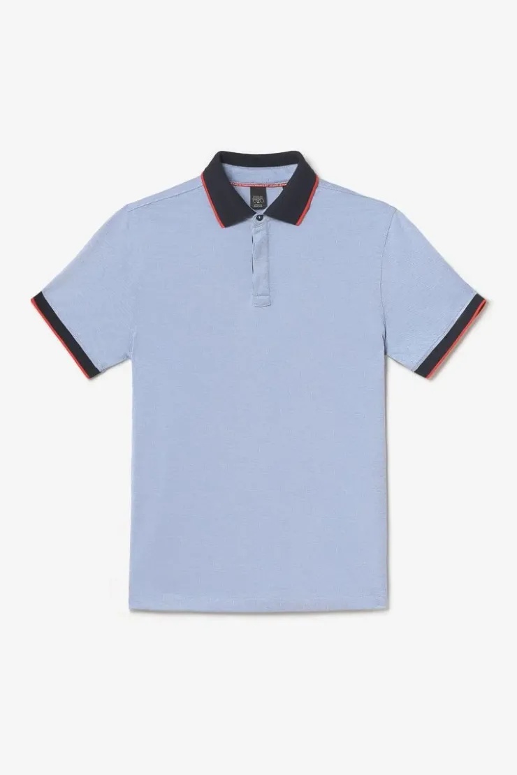 Homme Le Temps des Cerises T-Shirts & Polos-Polo Orias Bleu Ciel