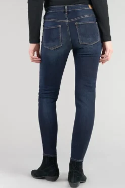 Femme Le Temps des Cerises Coupe Skinny-Power Skinny 7/8Eme Jeans Bleu N°1