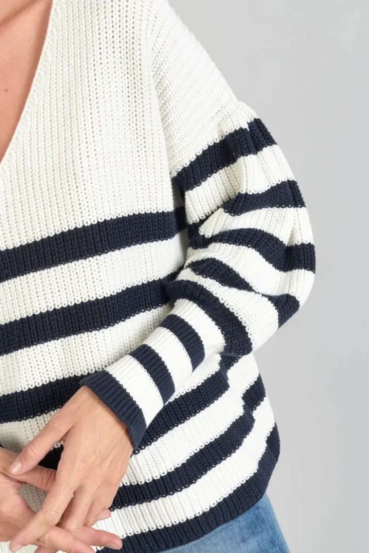 Femme Le Temps des Cerises Pulls & Sweats & Cardigans-Pull Chrys Mariniere