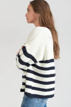 Femme Le Temps des Cerises Pulls & Sweats & Cardigans-Pull Chrys Mariniere