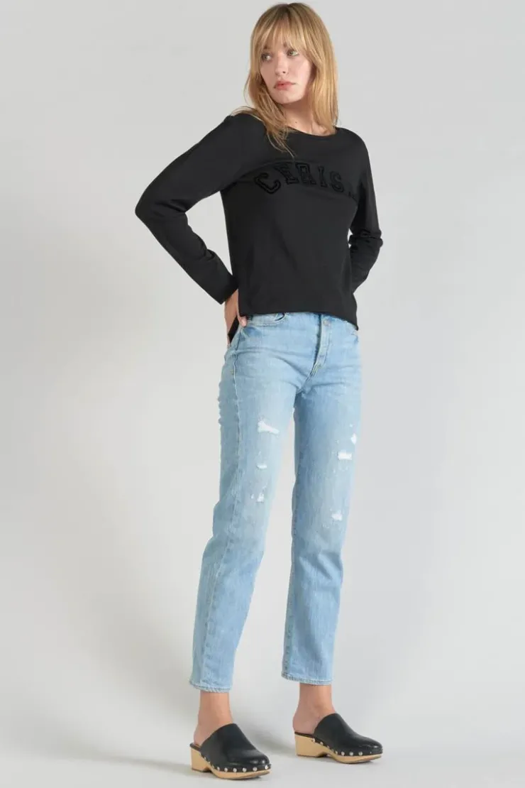 Femme Le Temps des Cerises Pulls & Sweats & Cardigans-Pull Colchic Noir