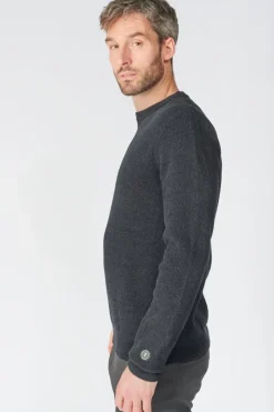 Homme Le Temps des Cerises Pulls & Cardigans-Pull Corbis Noir