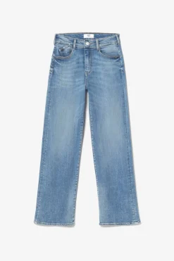 Femme Le Temps des Cerises Coupe Regular-Pulp Regular Taille Haute 7/8Eme Jeans Bleu N°4