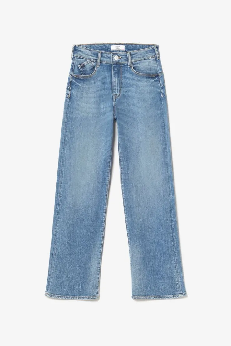 Femme Le Temps des Cerises Coupe Regular-Pulp Regular Taille Haute 7/8Eme Jeans Bleu N°4