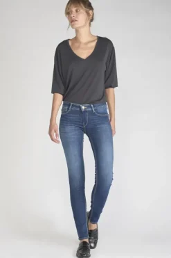 Femme Le Temps des Cerises Coupe Slim-Pulp Slim Jeans Bleu N°2
