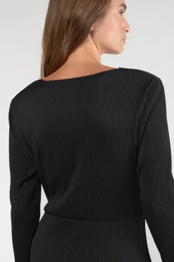 Femme Le Temps des Cerises Robes-Robe Longue Yama Noire