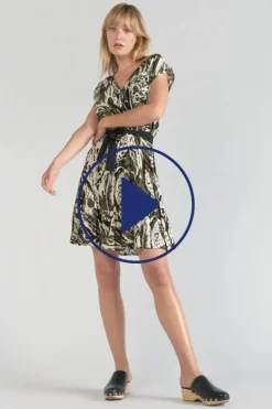 Femme Le Temps des Cerises Robes-Robe Page A Motif Jungle