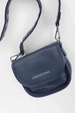 Femme Le Temps des Cerises Sacs & Portefeuilles-Sac A Bandouliere Alex Bleu Marine