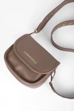 Femme Le Temps des Cerises Sacs & Portefeuilles-Sac A Bandouliere Alex Taupe Kaki