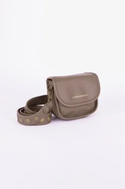 Femme Le Temps des Cerises Sacs & Portefeuilles-Sac A Bandouliere Alex Taupe Kaki