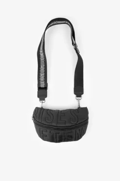 Femme Le Temps des Cerises Sacs & Portefeuilles-Sac Banane Matelasse Frankie Noir