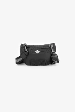 Femme Le Temps des Cerises Sacs & Portefeuilles-Sac Banane Matelasse Frankie Noir
