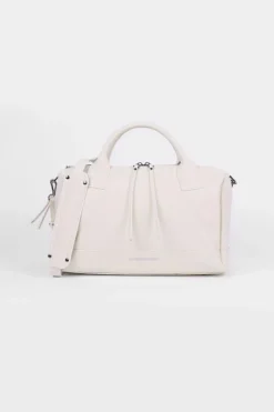 Femme Le Temps des Cerises Sacs & Portefeuilles-Sac Bowling Isaia Creme