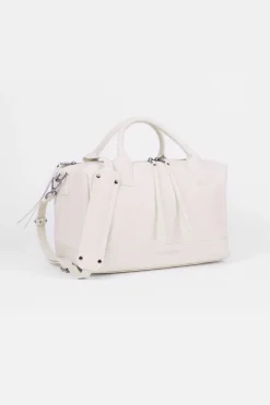 Femme Le Temps des Cerises Sacs & Portefeuilles-Sac Bowling Isaia Creme