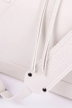 Femme Le Temps des Cerises Sacs & Portefeuilles-Sac Bowling Isaia Creme