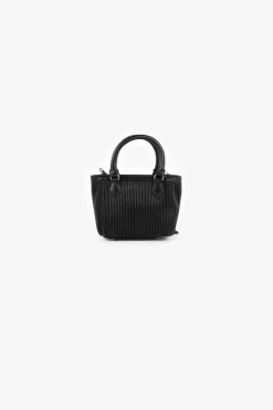 Femme Le Temps des Cerises Sacs & Portefeuilles-Sac Lana Noir Plisse