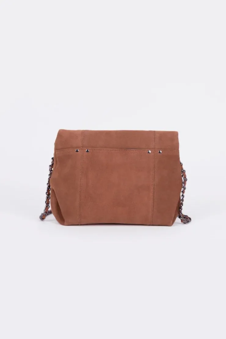 Femme Le Temps des Cerises Sacs & Portefeuilles-Sac Leter En Cuir Suede