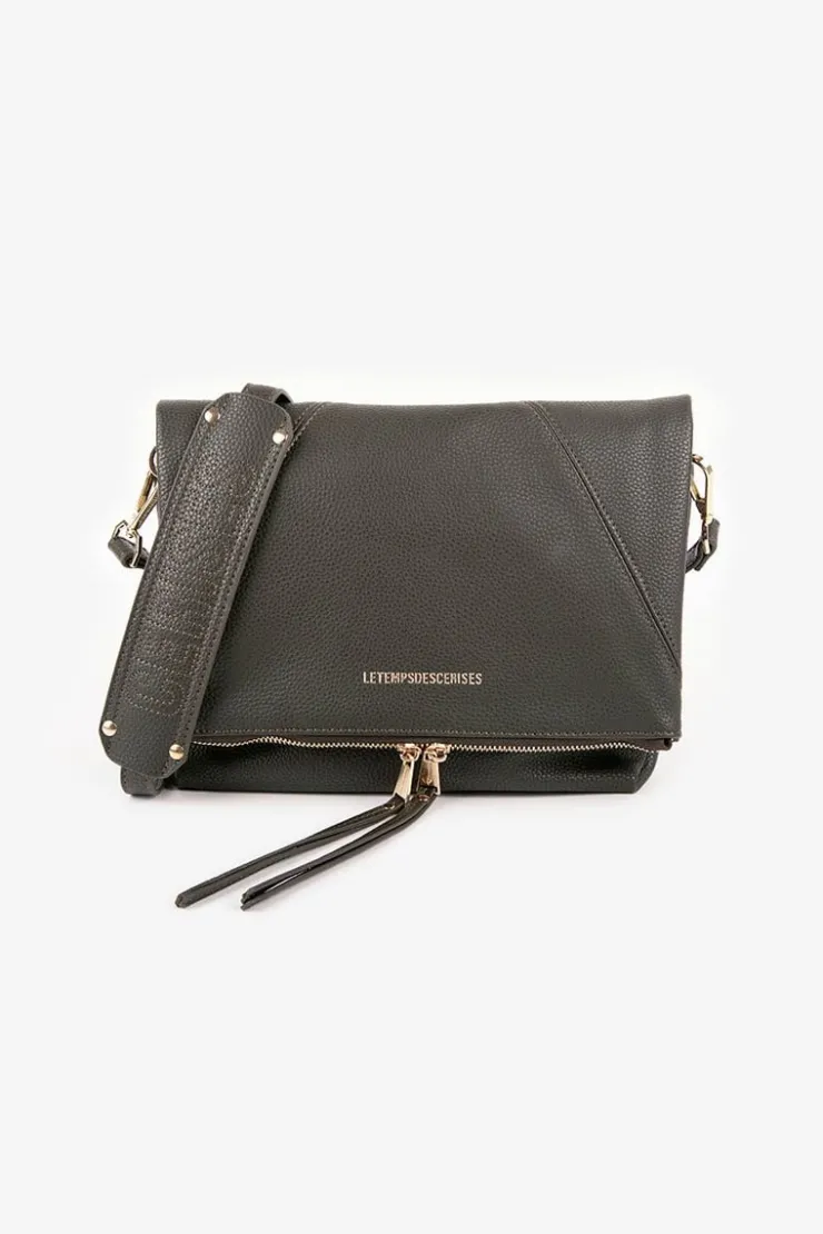Femme Le Temps des Cerises Sacs & Portefeuilles-Sac Leter Kaki Vert