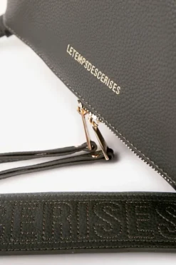 Femme Le Temps des Cerises Sacs & Portefeuilles-Sac Leter Kaki Vert