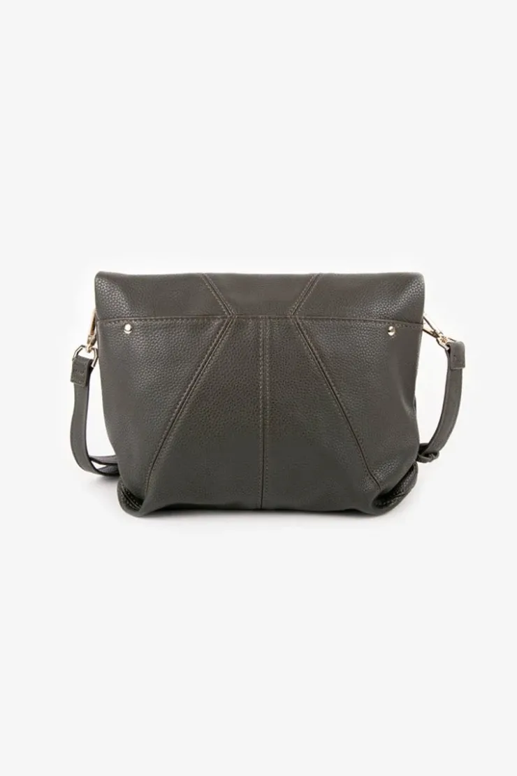 Femme Le Temps des Cerises Sacs & Portefeuilles-Sac Leter Kaki Vert