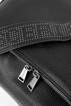 Femme Le Temps des Cerises Sacs & Portefeuilles-Sac Leter Noir Cloute