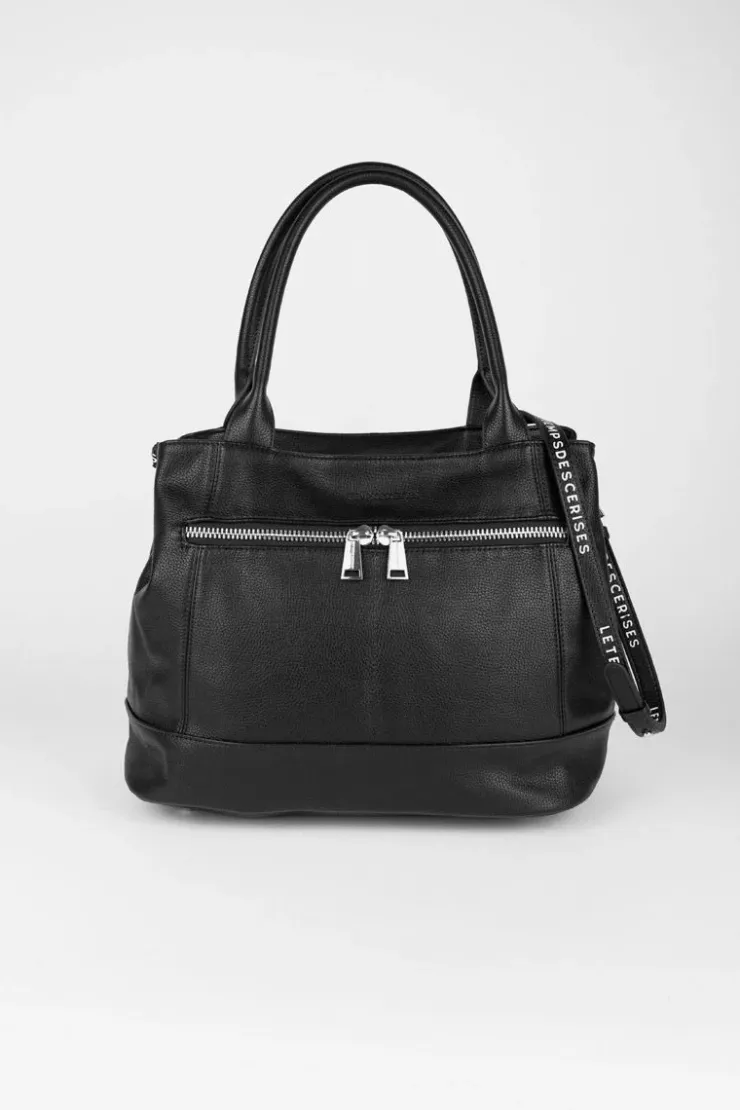 Femme Le Temps des Cerises Sacs & Portefeuilles-Sac Maya Noir