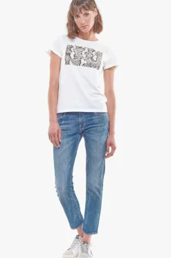 Femme Le Temps des Cerises Coupe Boyfit-Sea 200/43 Boyfit Jeans Bleu N°3