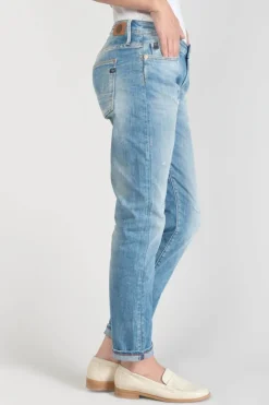 Femme Le Temps des Cerises Coupe Boyfit-Sea 200/43 Boyfit Jeans Destroy Bleu N°4