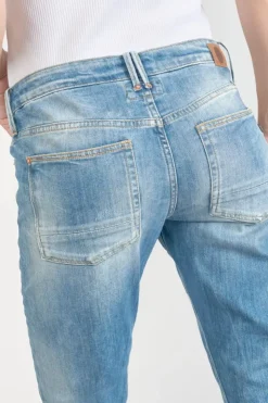 Femme Le Temps des Cerises Coupe Boyfit-Sea 200/43 Boyfit Jeans Destroy Bleu N°4