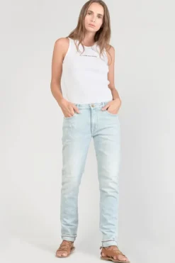 Femme Le Temps des Cerises Coupe Boyfit-Sea 200/43 Boyfit Jeans Destroy Bleu N°5