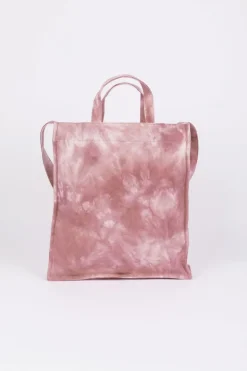 Femme Le Temps des Cerises Sacs & Portefeuilles-Shopping Bag Lina Tie And Dye Rose