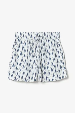 Femme Le Temps des Cerises Shorts & Jupes-Short Nuria Tie And Dye Bleu
