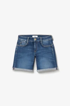 Femme Le Temps des Cerises Jupes & Shorts-Short Paola En Jeans Bleu