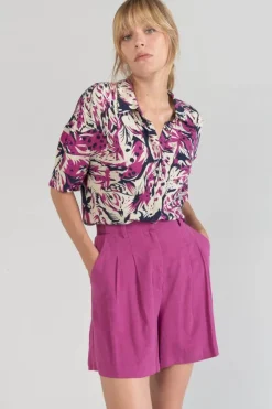 Femme Le Temps des Cerises Shorts & Jupes-Short Polla Violine