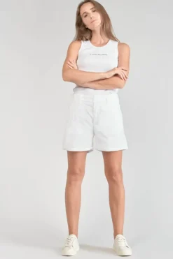 Femme Le Temps des Cerises Shorts & Jupes-Short Sydney2 Blanc
