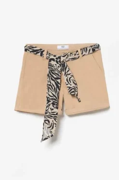 Femme Le Temps des Cerises Shorts & Jupes-Short Veli2 Beige