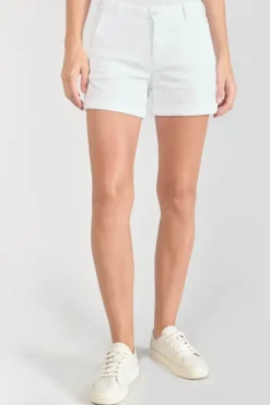 Femme Le Temps des Cerises Shorts & Jupes-Short Veli2 Blanc
