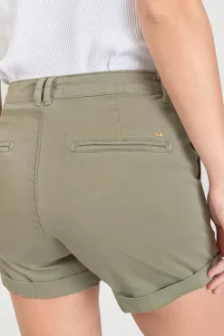 Femme Le Temps des Cerises Shorts & Jupes-Short Veli2 Kaki