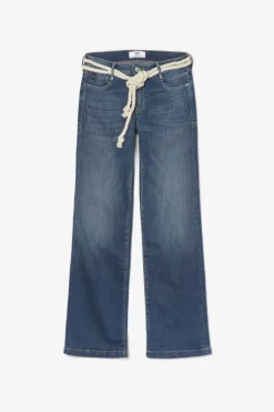 Femme Le Temps des Cerises Coupe Flare / Bootcut-Skive Flare Jeans Bleu N°2