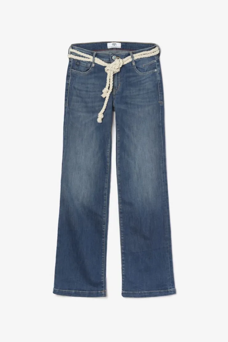 Femme Le Temps des Cerises Coupe Flare / Bootcut-Skive Flare Jeans Bleu N°2