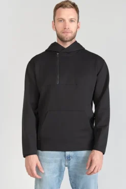 Homme Le Temps des Cerises Sweats-Sweat A Capuche Provis Noir