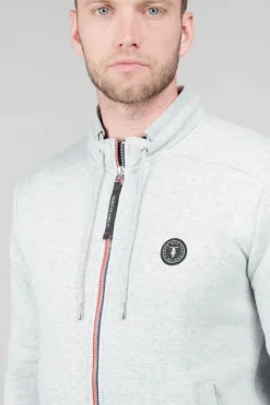 Homme Le Temps des Cerises Sweats-Sweat Goal Gris Clair